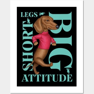 Short Legs Big Attitude Posters and Art